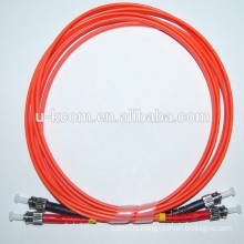 ST/ST MM Duplex 2.0mm Fiber Optic Patch Cord